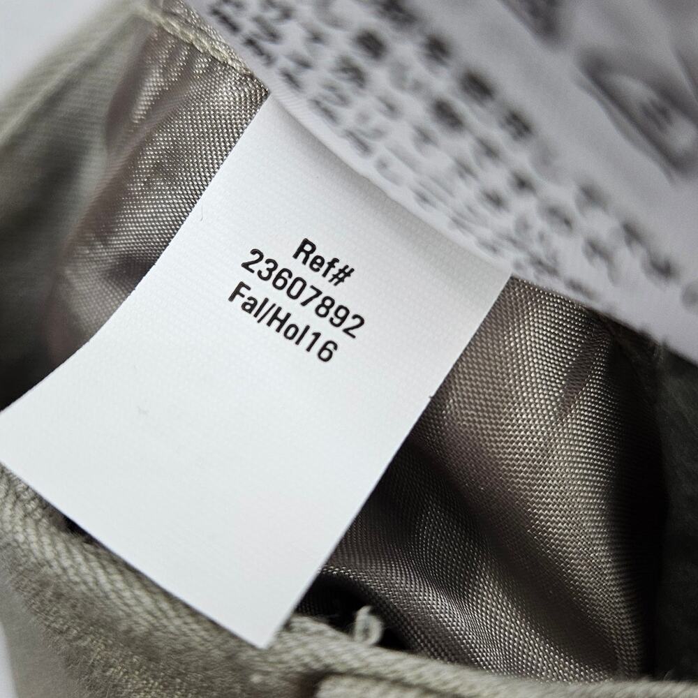 Eddie Bauer Curvy Fit Chino Pants Women 8 Khaki Tan Stretch Casual Office Career - Picture 8 of 12